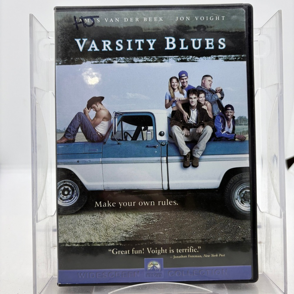Varsity Blues DVD 1999 Widescreen Collection James Van Der Beek Paul Walker MTV